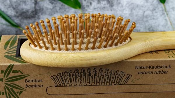 Bambus Haarbürste - natürliche Haarpflege